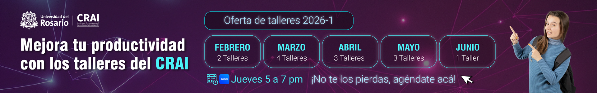 Talleres 2026 CRAI