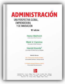 Administración : Una perspectiva global, emprendedora y de innovación