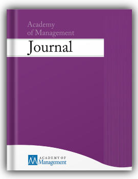 The Academy of Management Journal	