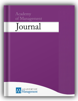 The Academy of Management Journal